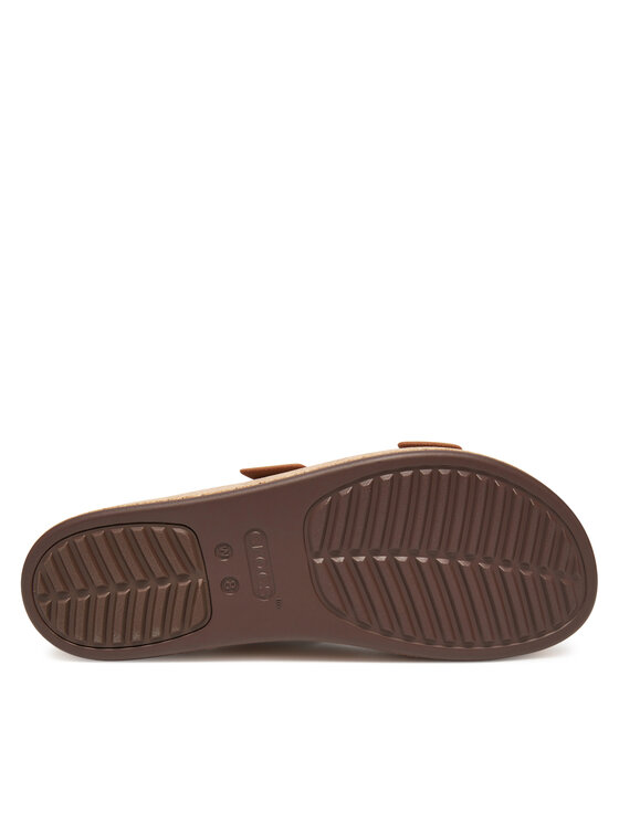 Crocs Šľapky Crocs Brooklyn Cork Buckle 211252 Béžová