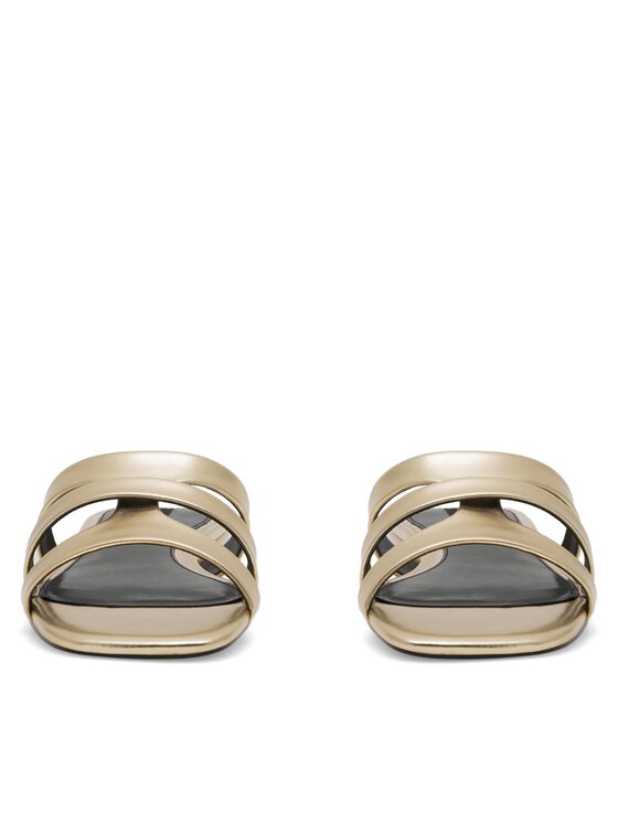 Nine West Şlapi Nine West 123AL1207-1 Auriu