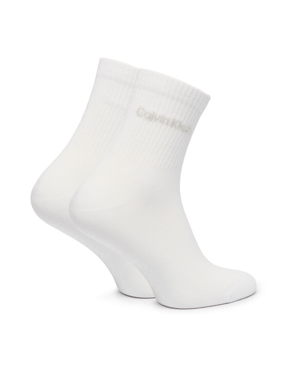Calvin Klein Κάλτσες μακριές Calvin Klein 701241453 Λευκό