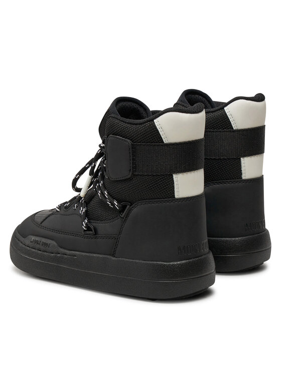 Moon Boot Śniegowce Moon Boot Park Sneaker Boot 80D2470060 Czarny