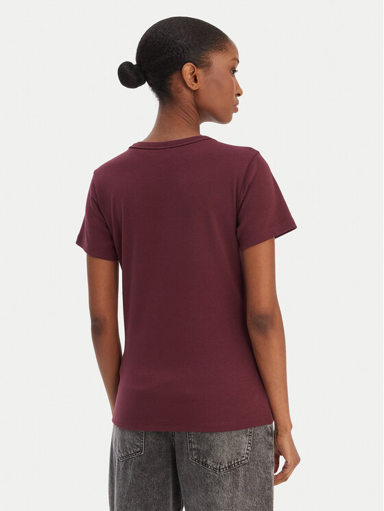 HUGO HUGO Camiseta Deloris 50512002 Guinda/burdeos Regular Fit