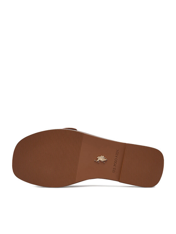U.S. Polo Assn. Шльопанці U.S. Polo Assn. EO-MARINA002W/6Y1 Коричневий