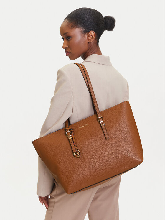 MICHAEL Michael Kors Ročna torba MICHAEL Michael Kors Quinn 30T5GQNT9L Rjava
