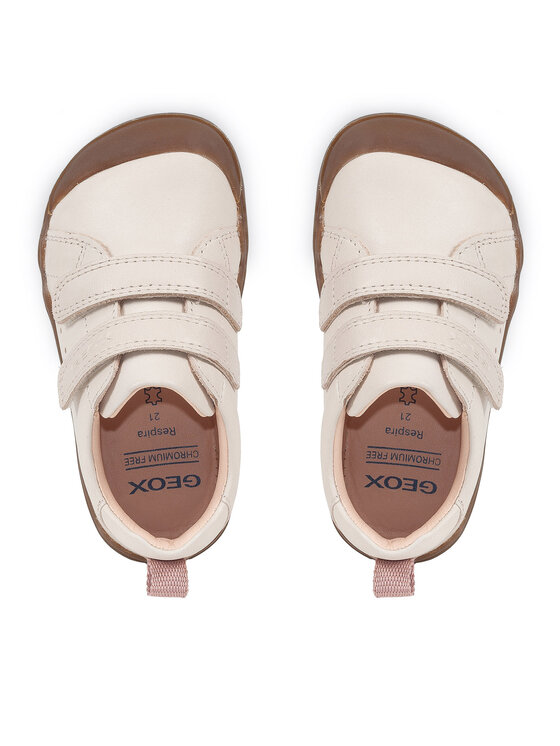 Geox Sneakersy Geox B Steppieup B4663A 00085 C1058 Écru