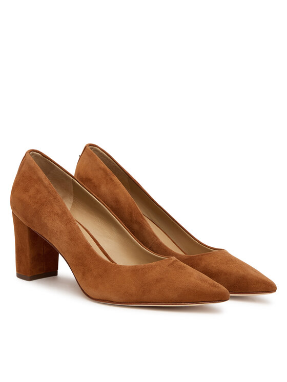 LAUREN RALPH LAUREN Обувки на ток LAUREN RALPH LAUREN Kingad 802967743002 Кафяв