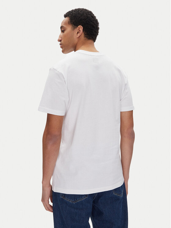 DC Shoes DC Shoes Majica ADYZT05377 Bela Regular Fit