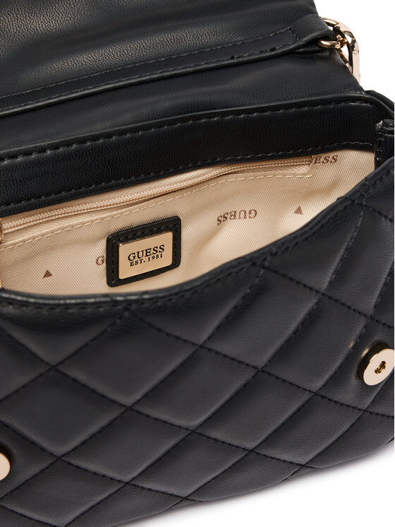 Guess Τσάντα Guess Juliet Mini HWQG24 56740 Μαύρο
