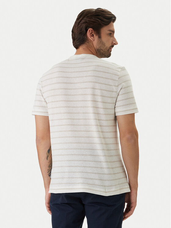 BOSS BOSS Camiseta H-Taut 235 50559166 Écru Regular Fit