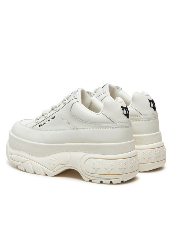 Naked Wolfe Sneakers Naked Wolfe Sporty Alb