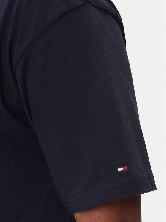 Tommy Hilfiger Tommy Hilfiger Camiseta UM0UM03685 Azul marino Regular Fit
