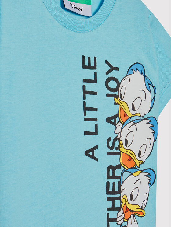 United Colors Of Benetton United Colors Of Benetton Футболка 3096G103I Голубий Regular Fit
