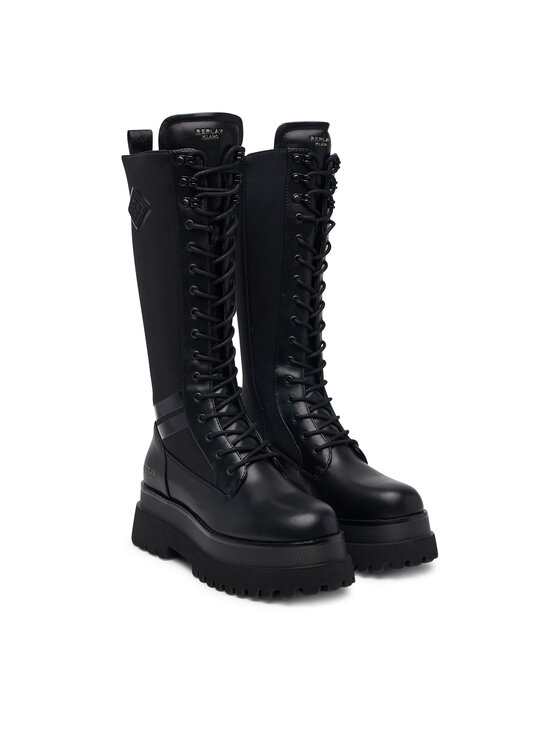 REPLAY Schnürstiefeletten REPLAY GWL72 .000.C0200S Schwarz