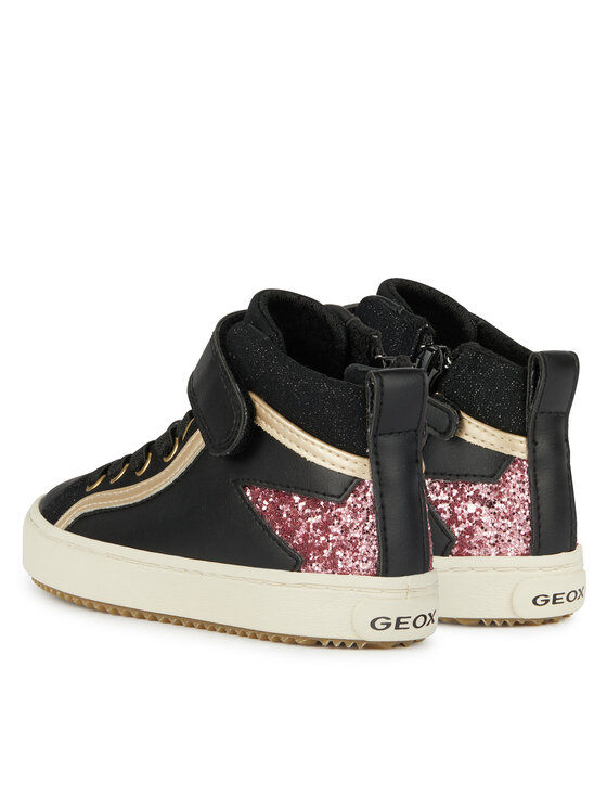 Geox Сникърси Geox J Kalispera Girl J944GM 054GN C9231 D Черен