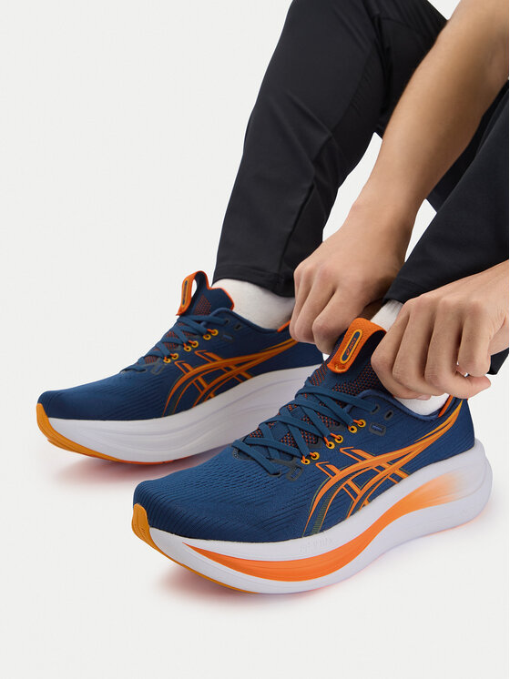 Asics Маратонки за бягане Asics Gel-Nimbus 28 1011C127 Син