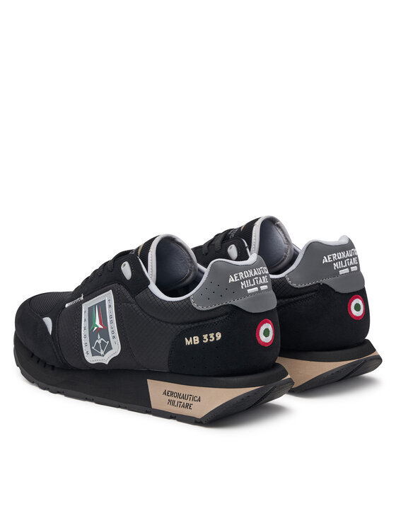 Aeronautica Militare Sneakersy Aeronautica Militare 262SC0292UCT04393 Czarny