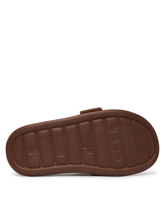 Melissa Шльопанці Melissa Melissa Free Fuzzy Slide Platform Ad 37835 Коричневий