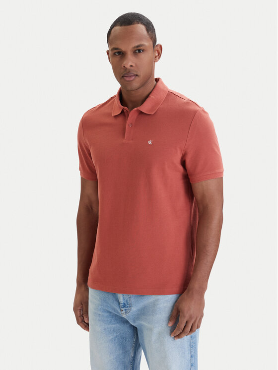 Calvin Klein Jeans Calvin Klein Jeans Polo LV040EM269 Marrón Regular Fit