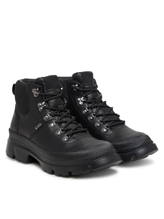 KARL LAGERFELD Черевики туристичні KARL LAGERFELD Trekka KL25246 Чорний
