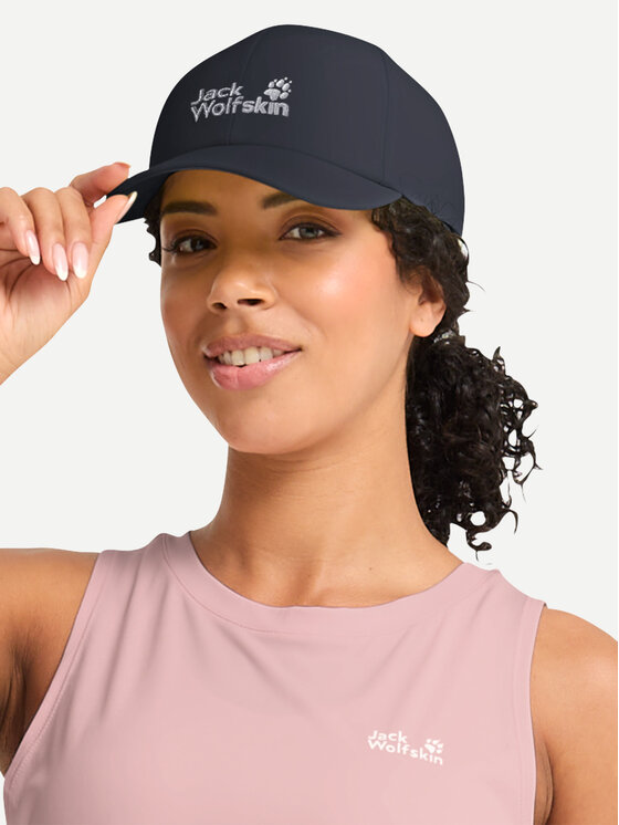 Jack Wolfskin Czapka z daszkiem Jack Wolfskin Baseball Cap A65769 Granatowy