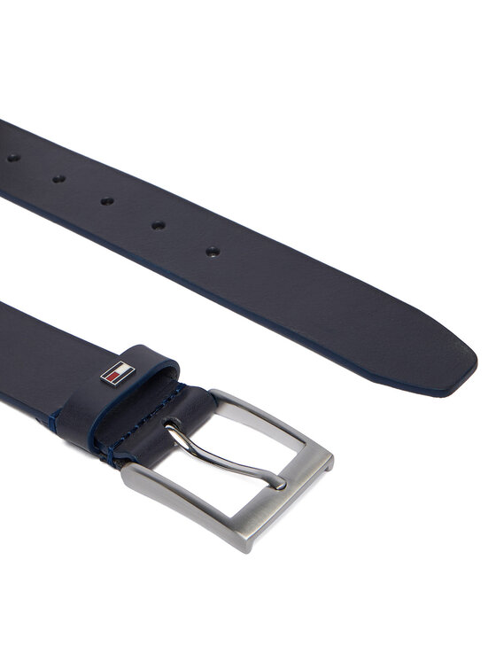 Tommy Hilfiger Curea pentru Bărbați Tommy Hilfiger Adan 3.5 Ext AM0AM13014 Bleumarin