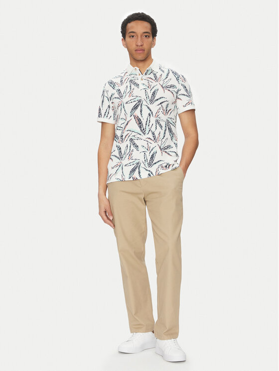 Tom Tailor Tom Tailor Поло 1045706 Білий Regular Fit
