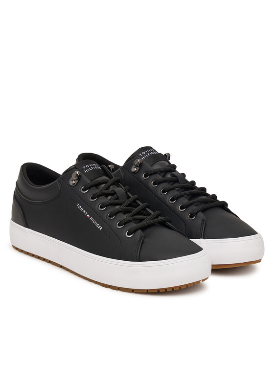 Tommy Hilfiger Sportcipők Tommy Hilfiger Harlem Lth Vulc Cleat Winter FM0FM05950 Fekete