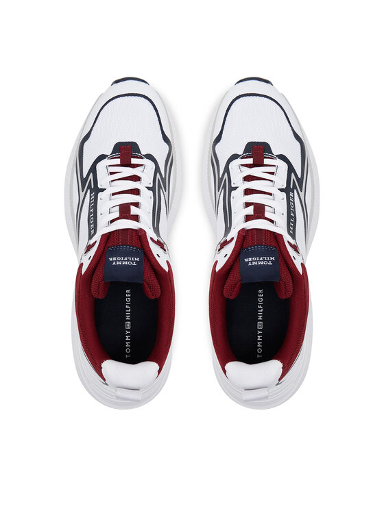Tommy Hilfiger Laisvalaikio batai Tommy Hilfiger Th Dynafast Tech FM0FM05450 Balta