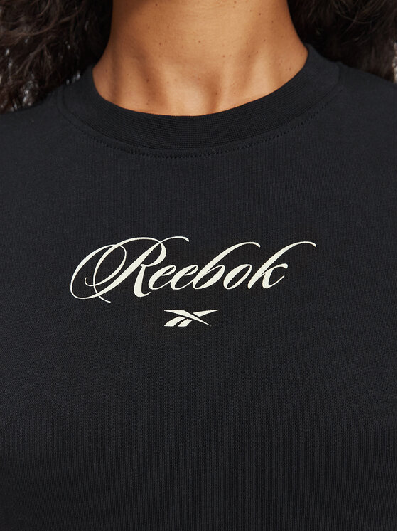 Reebok Reebok T-Shirt Anka RK25697CCW Μαύρο Regular Fit