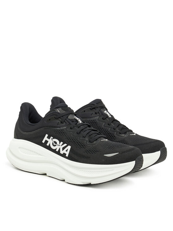 Hoka Bežecké topánky Hoka Bondi 9 Wide 1162013 Čierna