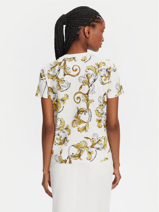 Versace Jeans Couture Versace Jeans Couture Футболка 78HAH613 Білий Regular Fit