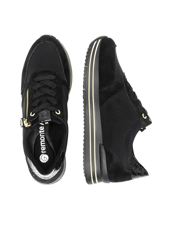 Remonte Sneakersy Remonte D1316-01 Czarny