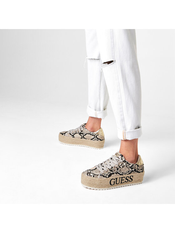Guess Espadrile Guess Marilyn FL6MRL PEL12 Bež