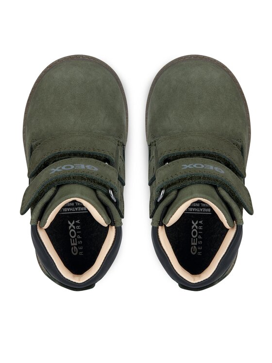 Geox Čižmy Geox B Hynde Boy Wpf B842HA 00032 C3014 M Zelená