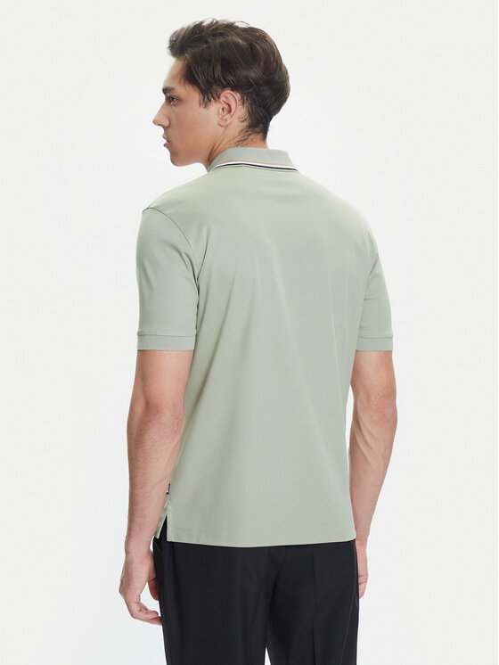 BOSS BOSS Polo Penrose 38 50469360 Zelena Slim Fit