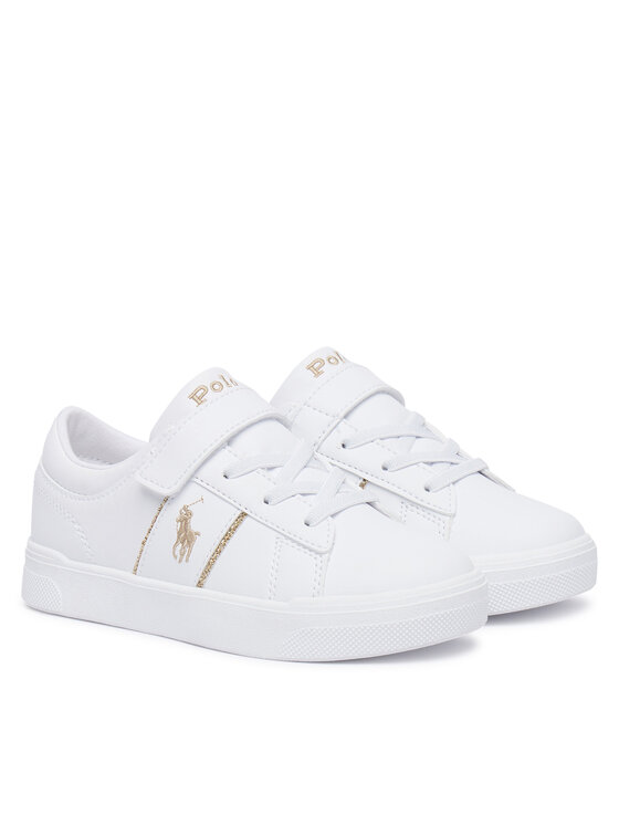 Polo Ralph Lauren Снікерcи Polo Ralph Lauren RL04828102 Білий