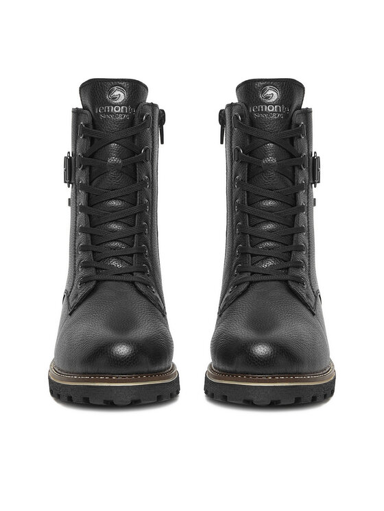 Remonte Šnurovacia obuv Remonte CEO-D8475-01 Čierna