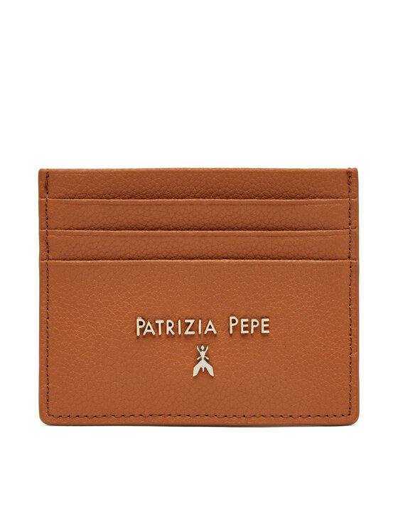 Patrizia Pepe Θήκη πιστωτικών καρτών Patrizia Pepe CQ7001/L001 Καφέ