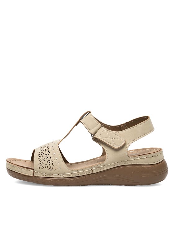 Clara Barson Sandály Clara Barson WYL05010-15 Béžová