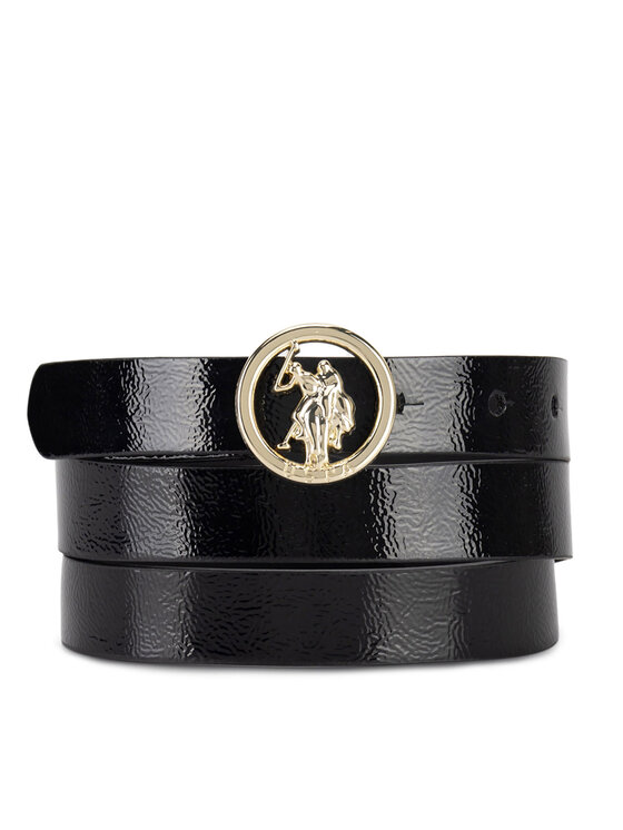 U.S. Polo Assn. Pásek U.S. Polo Assn. AIUXT2564WAJ Černá