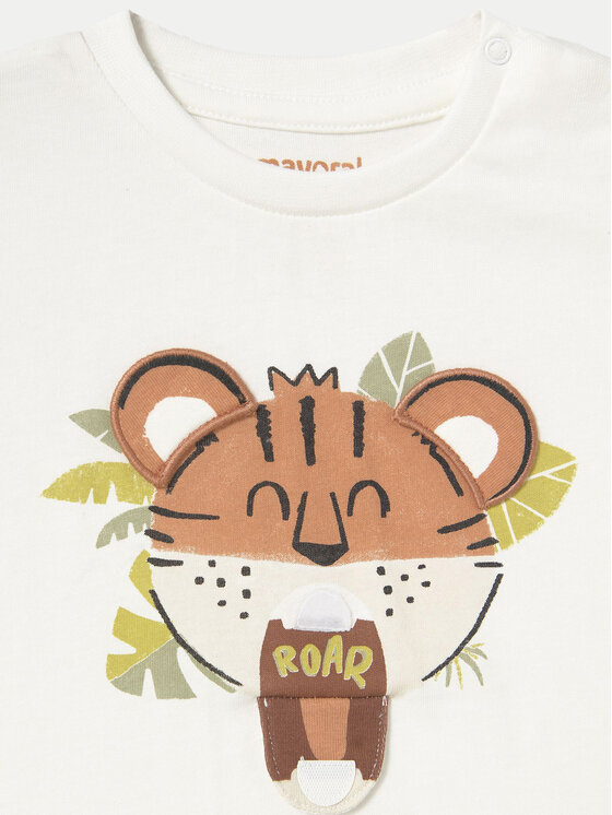 Mayoral Mayoral Футболка 1055 Білий Regular Fit