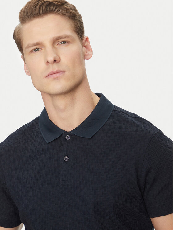 JOOP! JOOP! Поло 10018924 30044673 Cиній Regular Fit