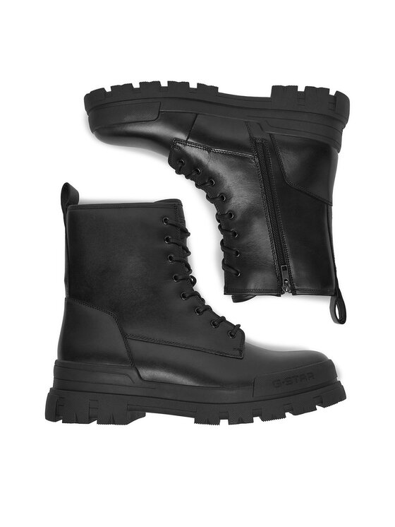 G-STAR Черевики G-Star Raw EO-LINCOLN-01 125AM Чорний