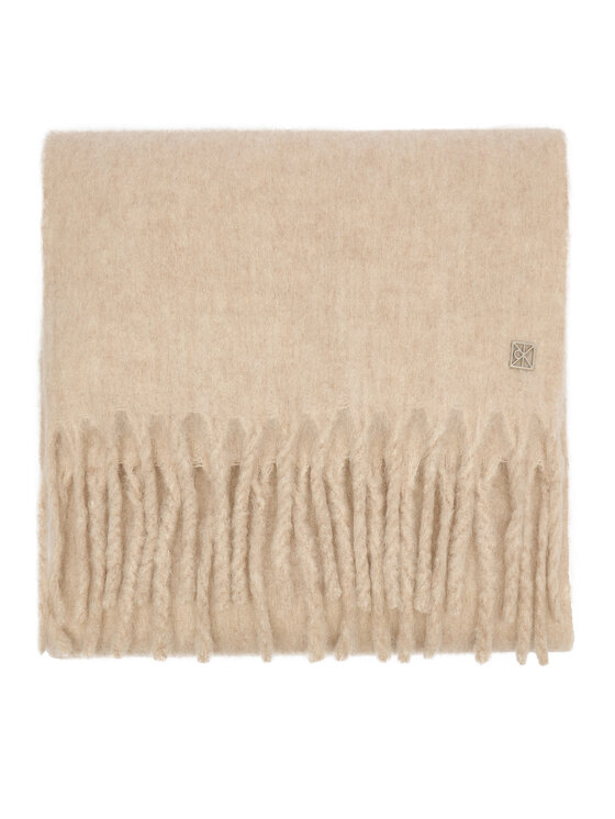 Calvin Klein Šál Calvin Klein Emblem Brushed LV04D8069G Béžová