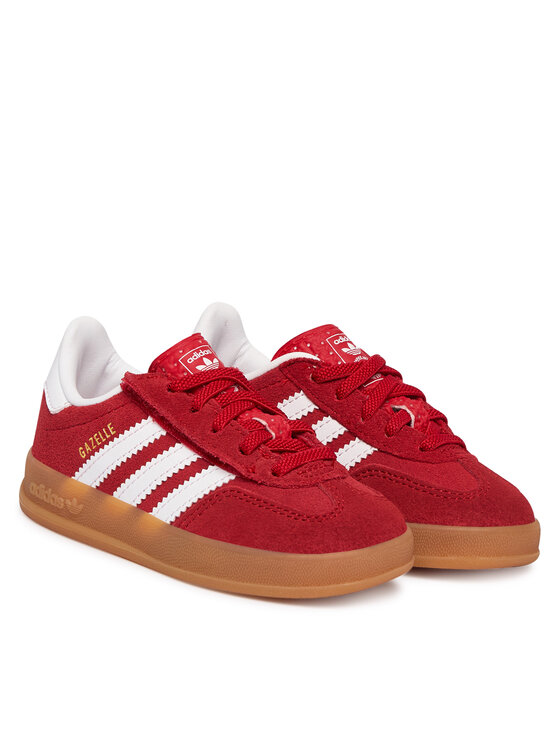 adidas Снікерcи adidas Gazelle Indoor Comfort Closure Elastic Lace IH9132 Червоний