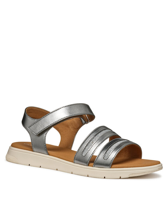 Geox Sandali Geox D Dandra D55NNE 0BNEW C1357 Siva