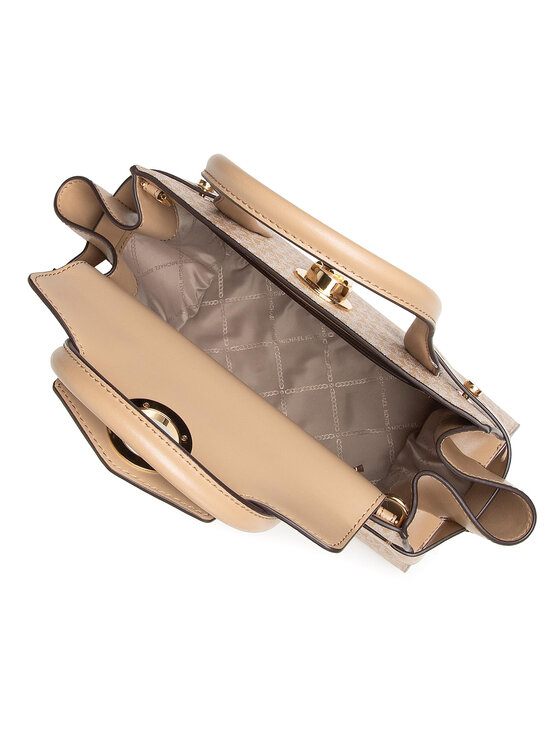 MICHAEL Michael Kors Ročna torba MICHAEL Michael Kors Carmen 30S0GNMS1B Bež