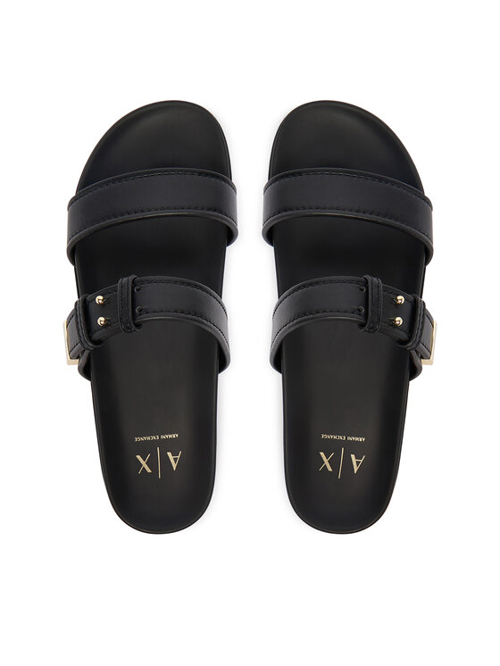 Armani Exchange Шльопанці Armani Exchange XW002575 AF21266 UC001 Чорний