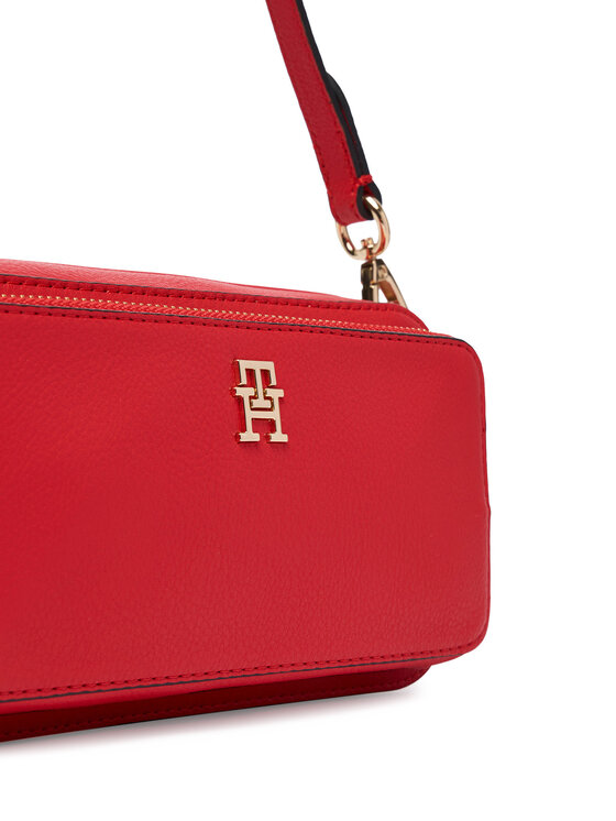 Tommy Hilfiger Ročna torba Tommy Hilfiger Th Daily Camera Bag AW0AW18377 Rdeča
