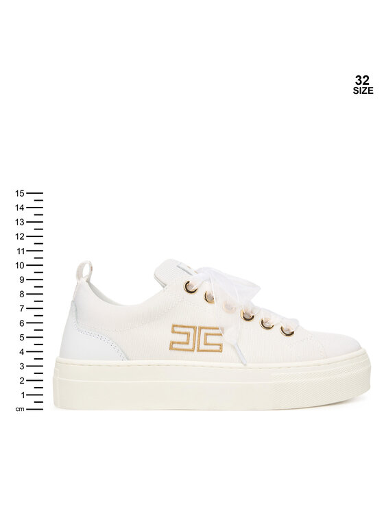 Elisabetta Franchi Снікерcи Elisabetta Franchi F4A9-E0528-1256 S Білий