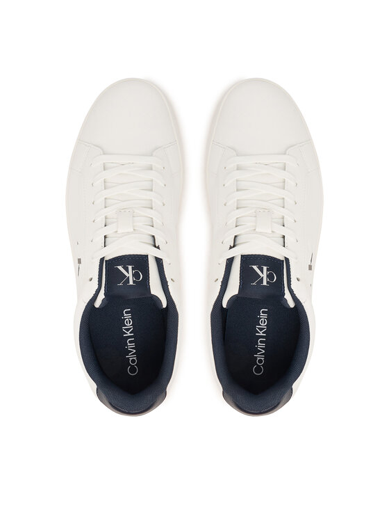 Calvin Klein Laisvalaikio batai Calvin Klein 3 Cupsole Derby Pu Smo HM0HM02458 Balta